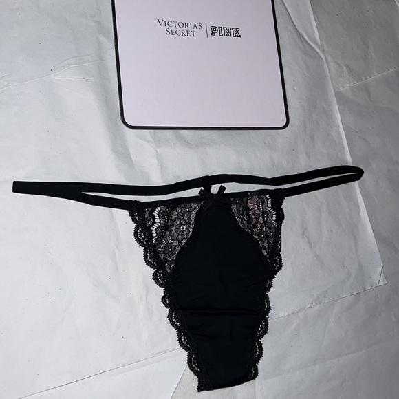 Victoria's  Secret VString Lace Panty XL - Picture 3 of 12